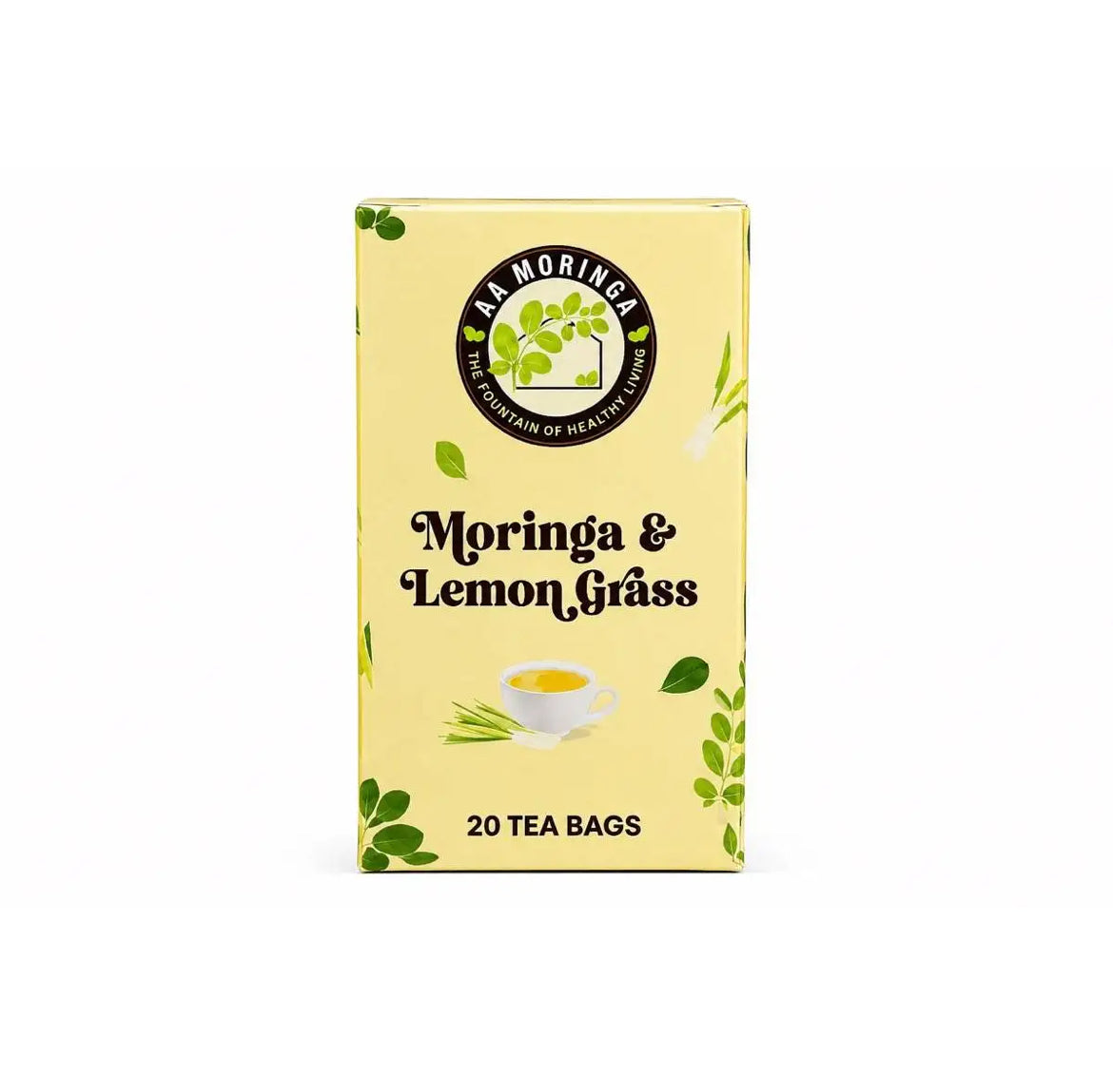 Moringa lemon grass tea